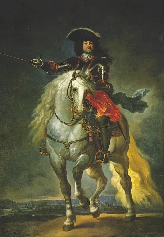 Ritratto di Antonio Farnese a cavallo - Galleria Nazionale di Parma